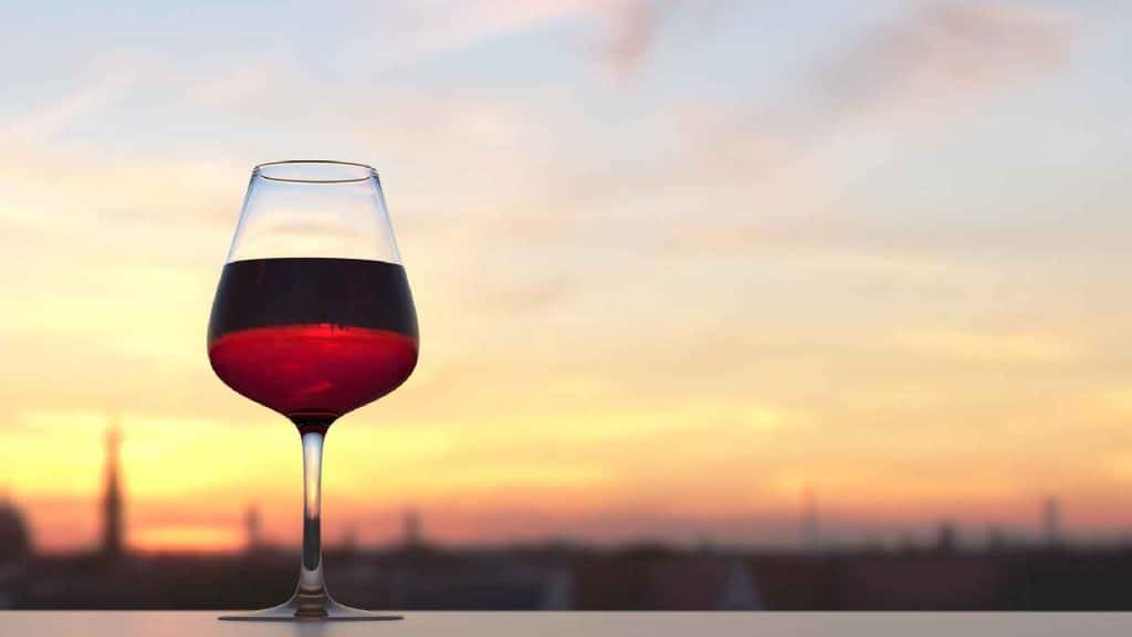 ¿Es bueno tomar una copa de vino al día?