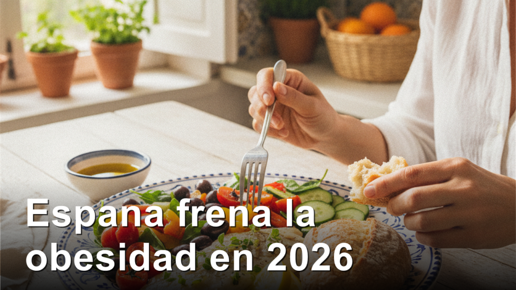 Noticias nutricion perdida de peso Espana agosto 2026