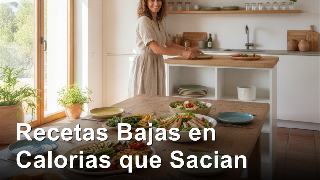 Recetas bajas en calorias para adelgazar - plato principal