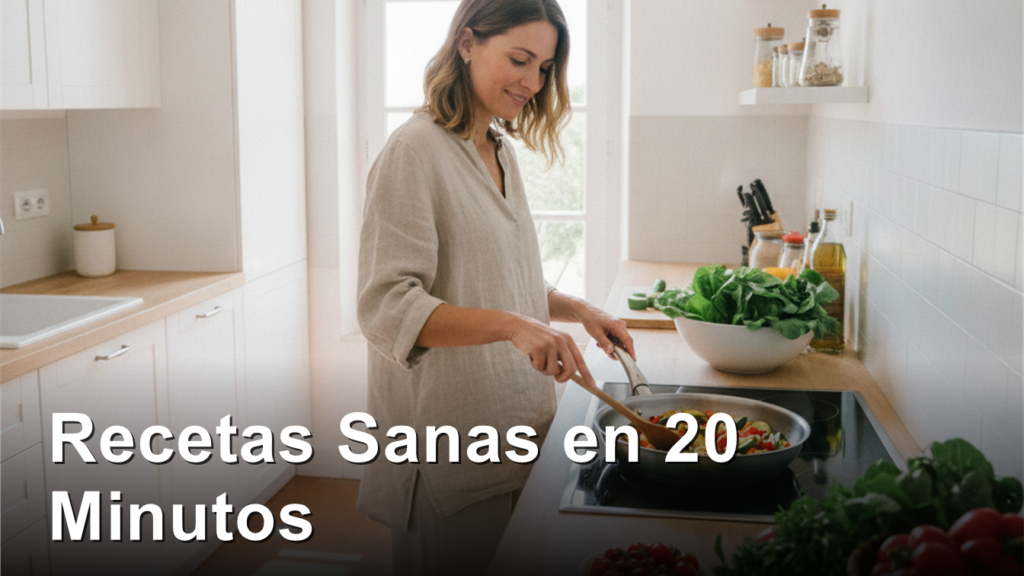 Recetas rapidas y saludables para adelgazar en menos de 20 minutos