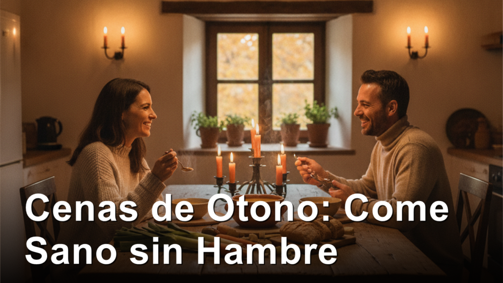 Cenas ligeras de otono para adelgazar