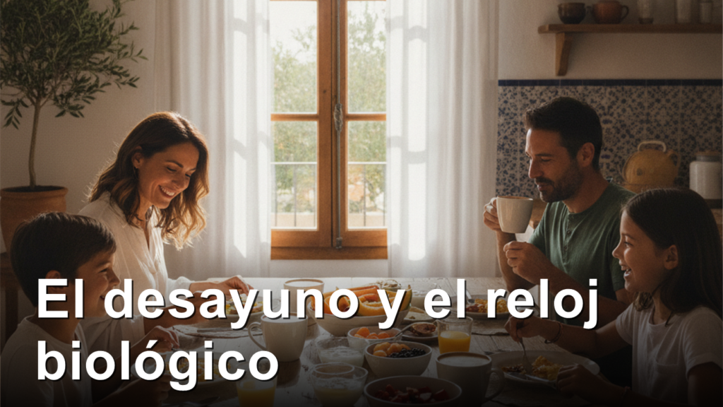 Desayuno saludable cronobiologico para adelgazar