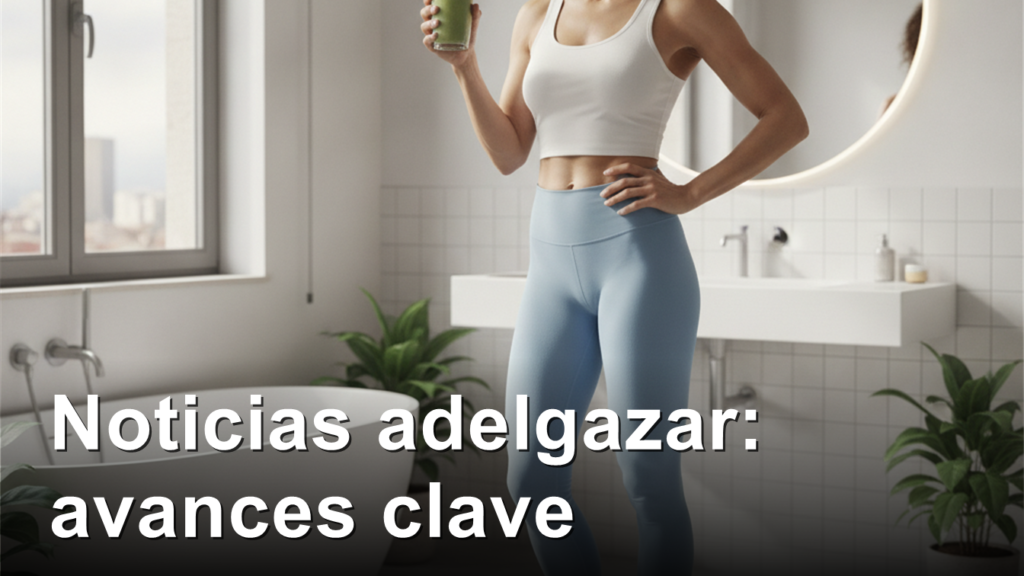 Mujer espanola feliz adelgazando con dieta saludable