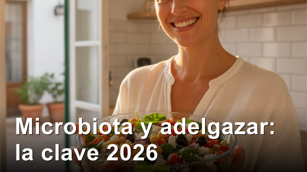 Microbiota intestinal y dieta saludable para adelgazar