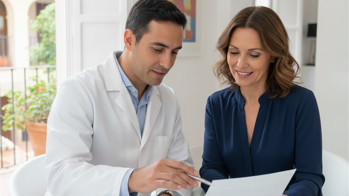 Consulta medica sobre perdida de peso y obesidad en Espana